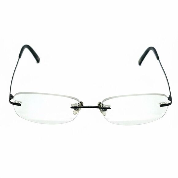 MSRP $185 RALPH LAUREN 5014 9003 Rimless Eyeglasses Frame w/Case - Made in Italy - Picture 3 of 16